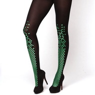 Green feet gothic mermaid pantyhose