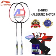 Lining Halbertec Motor 3U 4U 5U Raket Badminton Bulutangkis
