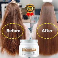 LYDIMOON Advanced Keratin Hair Mask frizzy hair treatment 500g Repair Damaged hair bifurcation perm damage Keratin quickly nourishes