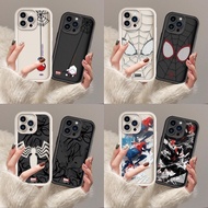 spider Man creative cartoon Shockproof Phone casing iPhone 13 pro 12 max 13pro mini 12pro i13 i12 BK
