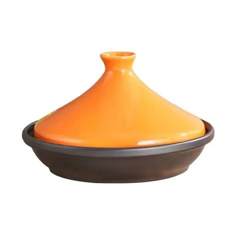 20/22/24cm High temperature resistant steamed vegetable tower base casserole soup ceramic health cas