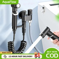 bidet spray set, high-pressure bathroom toilet handle, bidet faucet, two-way faucet, pipe faucet