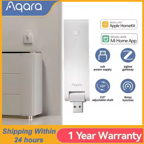 Aqara Gateway E1 Zigbee Hub USB Smart Gateway Aqara Hub Wireless Zigbee Connect Remote For Xiaomi MI