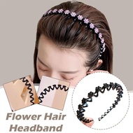 Broken Hair Organizing Artifacts Hair Bands For Women Hair Clips Wavy Headband Combing Face Q1k0
