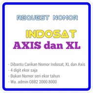 Nomor Cantik Axis Xl Indosat Request 4 Digit Ekor