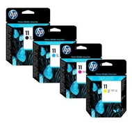 HP 11 Printhead C4810A + C4811A + C4812A + C4813A Combo Set  Original ( EXPIRED DATE )
