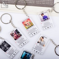 ☘️Keychai Bag Charm K-pop Idol Fan Collection Justin Bieber Justin Bieber Justin Bieber Album Lyrics