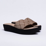 Zavatu Wedges Wanita BIG Size 41 42 43 44 45 ZVT 356 Cream