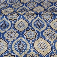 SILK FABRIC WITH AJRAKH PRINTS AVAILABLE