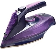 Home Wireless Iron,handheld Electric Steam Iron,garment Steamer,2400w High Power,360ml Water Tank, Non-slip Handle,one-click Cleaning,adjustable Steam Size purple