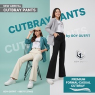 GOY - CUTBRAY OFFICE COMFORTABLE FORMALWanita | PANTS LATEST FASHIONABLE CUTBRAY OFFICE WORKWanita