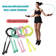【In stock】Adult Children Adjustable Jump Rope Jump Boxing Gym Fitness Exercise Weight Loss Exercise Jump Rope J4DZ