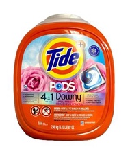 (278P)#45378 汰漬 4合1 Downy 清新四月香味HE 洗衣球 (104 粒) 2.49kg/87oz  (平行進口)