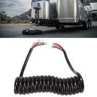 ilikestore Generic Trailer Wiring Coiled Cable  9.8ft 20AWG Extension Accessories Generic3k2d6eu4hx