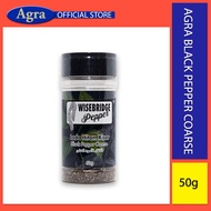 Agra Malaysian Black Pepper Coarse/ Serbuk Lada Hitam Kasar HALAL (50g)