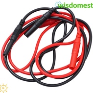 WISDOMEST 1/2pcs Meter Test Lead Extension, Silicone CATII 1000V /32A Max Male-to-Female Banana Plug