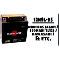 12N9 KOYOKO SEALED BATTERY JAGUH