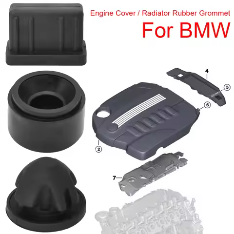 Engine Cover Radiator Rubber Mounting Grommet For BMW 1 2 3 4 5 6 7 Series X1 X3 X4 X5 X6 F10 E81 E8