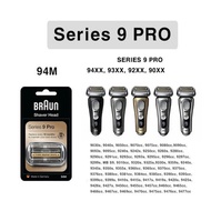 Braun Series 9 92B 92S 9090 9095 Electric Shaver Head Replacement Foil & Cutter Cassette Electric Sh
