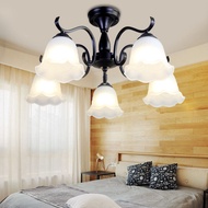 S-6💘Living Room ChandelierLEDAmerican Simple Style Home Decoration Lamps Ceiling Nordic Bedroom Light Atmospheric Study
