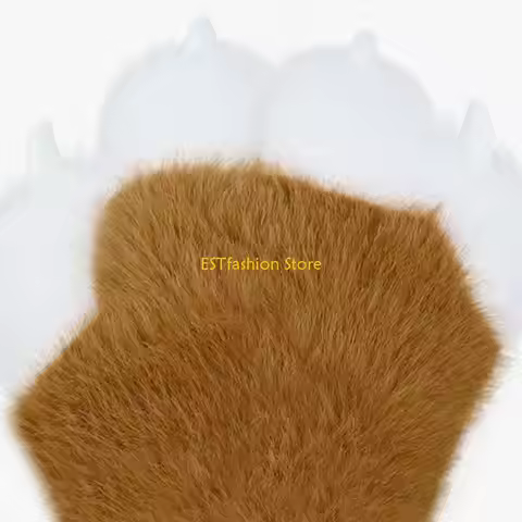 Y5GC Cats Paws Glove with Claw Animal Paws Glove Therians Paws Fursuit Therians Gear