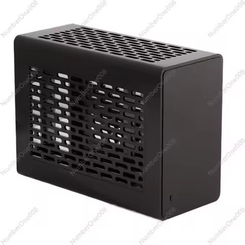 SFF ITX Desktop Case Mini Portable for SFX Power Supply Small Form Factor Computer Build Compact Gam