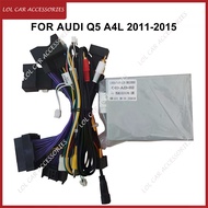 For Audi Q5 A4L 2011-2015 Car Radio Android Player Panel Frame Power Cable With LVDS Canbus Wiring H