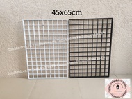 (45x65cm) Wall Mount Screen Wire Mesh Panel Grid Wall Decoration