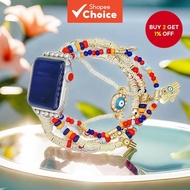 Fashionable Smart Bohemian Style Watch Band 38/40/41/42/44/45/46/49mm 1-s10Pro Series 11/SE 3/Ultra 