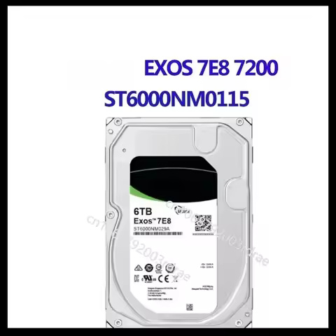 100%test ST6000NM0115 Desktop HDD.3.5INCH 6TB 2.5 SAS 256MB 7200 RPM SATA ST6000NM0115 HDD