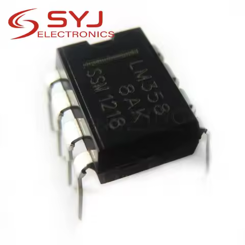 10pcs/lot LM358P DIP-8 LM358 DIP LM358N = TS358CD TS358 KIA358P KIA358 BA10358 AS358P-E1 new origina