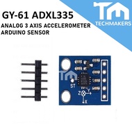 GY-61 ADXL335 Analog 3 Axis Accelerometer Arduino Sensor Module HW-013 HW013 GY61 ADXL 335 TechMaker