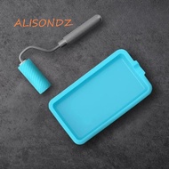 ALISONDZ Silicone Paint Roller, Mini Size Soft Silicone Painting Decorating Kit, 1-7/8 Inch Easy to 