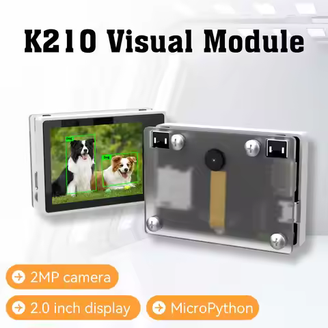 K210 Visual Recognition Module With 2MP Camera for Artificial Intelligence Deep Learning with Serial