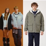 (Pre-order) 韓國WHO.A.U 2025新款雙面連帽羊羔毛外套