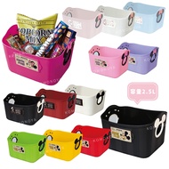 Storage Small Auditorium Disney Mickey Minnie Japanese-Made Square Soft Box 2.5L (SQ5) Jinhuacheng H
