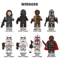 Suitable for Domestic Building Blocks Minifigures Star Wars Toys WM6099 Carla Death Soldiers Mandalo