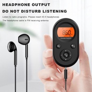 AM FM Portable Radio Rechargeable Radio AM FM Strong Reception Radio Portable Radio with LCD Display