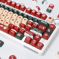 PBT material Honey Peach MOA XDA height Gradient Round keycap Christmas gummy bear Rainbow Candy Lin