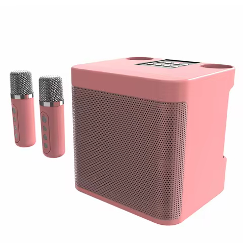 Karaoke Machine for Adults, Portable Bluetooth Karaoke Microphone Singing Speaker Karaoke Player wit