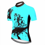 Cycling Jersey Motocross Short Sleeves Tops Bicycle Retro MTB Downhill Shirt Road Bike Team Autumn Sports Men Clothing