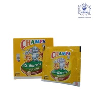 CHAMPS D-WORMS  CHOCOLATE FLAVOUR TABLETS
