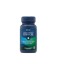 GNC Triple Strength Omega 3 Fish Oil 1000mg - 30 Softgels - Joint, Skin, Eye, and Heart Health