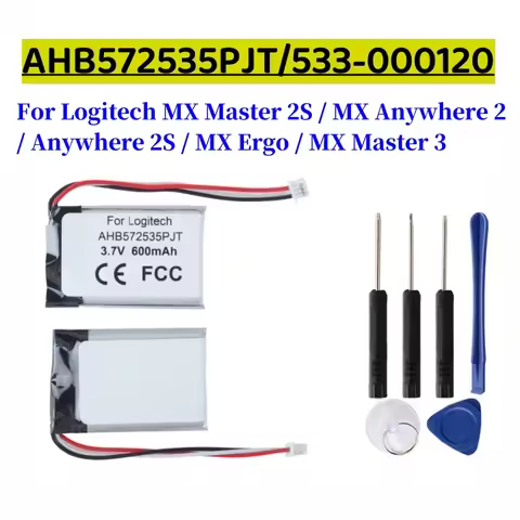 AHB572535PJT 533-000120 Battery For Logitech MX Master 2S MX Anywhere 2 For Logitech Anywhere 2S ,MX