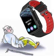 4G Phone Watch With SOS & HD Video Call&GPS Elderly Fall Detection Smart Watch Fall Alert Devices Wa