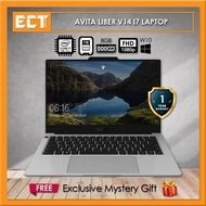 Avita Liber V14 i7 Laptop (I7-10510U 4.90GHz,1TB,8GB,14''FHD,W10) - Grey