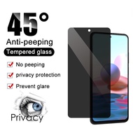 Privacy Tempered Glass Xiaomi Redmi Note 11 Pro 5G 11s A1 11t 10C 10A 10 2022 10s 9 9A 9C 9s 9T 8 8A 7 7A Anti Spy Glare Peeping Screen Protector