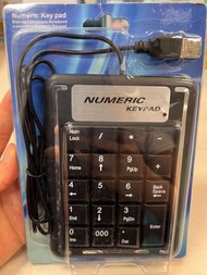 數字鍵盤 外置 便攜 輕便 USB插頭 Numeric Keypad Wired