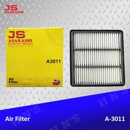 JS Air Filter A-3011 for Mitsubishi Lancer 1996-2007 ( engine nos: 4G13, 4G15, 4G18, 4G92, 4G93, 4G