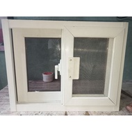 sliding window with fix glass 60x80